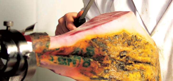 Corte jamón