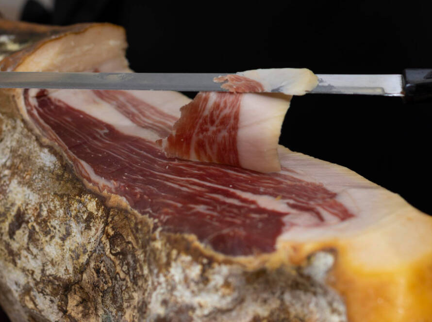 Corte de jamón