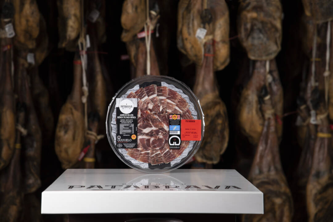 Jamón de Bellota Ibérico DOP Guijuelo Loncheado a cuchillo