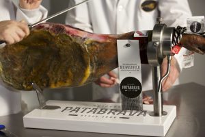 paleta cortada a cuchillo