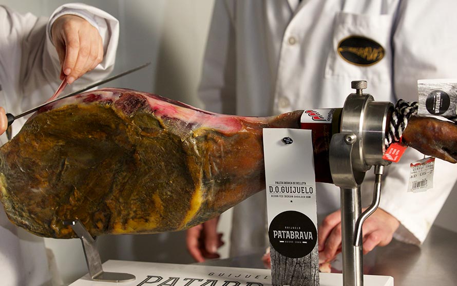 Servicio de Corte a Cuchillo para Paleta Ibérica